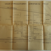 plattegrond wagon- en bruggenfabriek Werkspoor